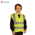 Junior Kindersicherheitsweste Hi Vis High Viz Kinderweste Sichtbarkeit Childs Reflektierende Jacke Bright Fluorescent Yellow